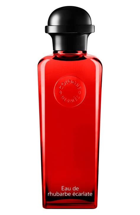 hermes eau de rhubarbe ecarlate 200ml|Hermes rhubarb cologne.